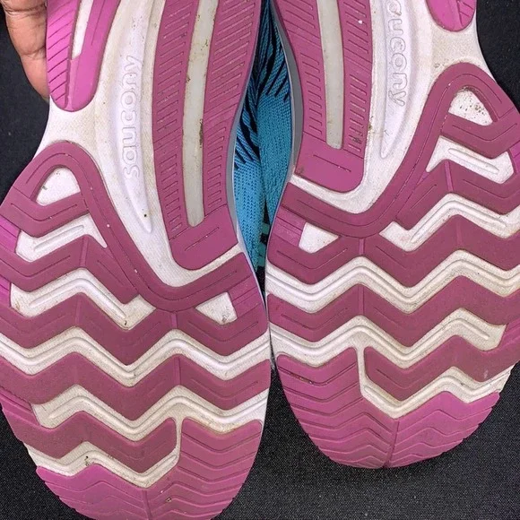 Saucony Guide 14 BlueBlaze Berry US 8.5 Womens Athletes Athleisure Comfy… - Picture 11 of 12